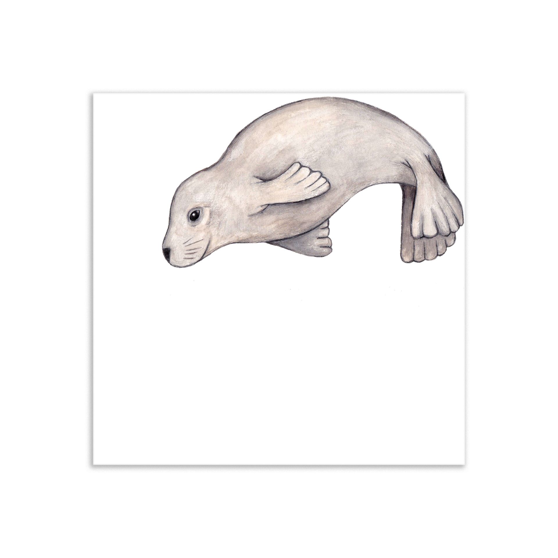 It's For You Canvas Art Print Seal